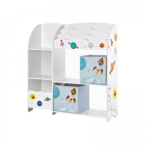 SONGMICS organizator igrač in knjig bel, GKR42WT
