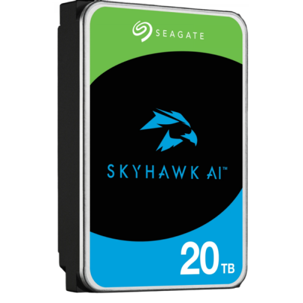 Seagate 20TB SkyHawk AI 3,5" SATA 6Gb/s 7200rpm 512MB HDD disk Seagate 20TB SkyHawk AI 3,5" SATA 6Gb/s 7200rpm 512MB HDD disk
