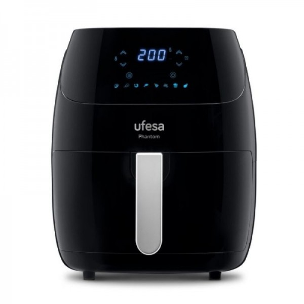 Ufesa 5L digitalni zračni cvrtnik z WiFi Phantom črn Ufesa 5L digitalni zračni cvrtnik z WiFi Phantom črn