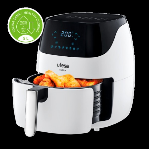 Ufesa digitalni zračni cvrtnik 5L  1500w Elektra bel