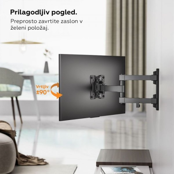 VonHaus 23-27 pregibni nosilec za TV/monitor do 35kg VonHaus 23-27 pregibni nosilec za TV/monitor do 35kg