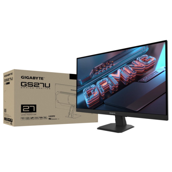 GIGABYTE GS27U 27 Gaming UHD IPS monitor, 3840 x 2160, 1ms, 160Hz