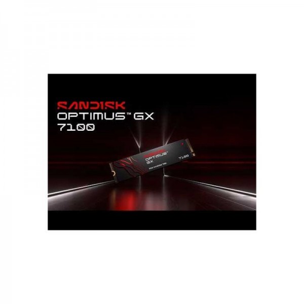 SANDISK 500GB Optimus GX 7100 M.2 2280-S3-M PCIe 4.0 NVMe 2.0 SSD disk SANDISK 500GB Optimus GX 7100 M.2 2280-S3-M PCIe 4.0 NVMe 2.0 SSD disk
