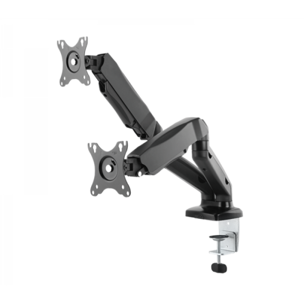 IcyBox IB-MS304-T dvojni namizni nosilec za monitorja do 27"