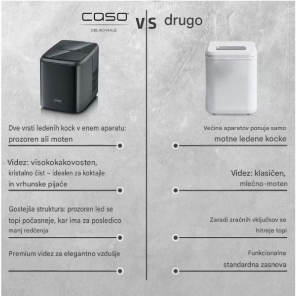 CASO Clear Ice Advanced ledomat CASO Clear Ice Advanced ledomat