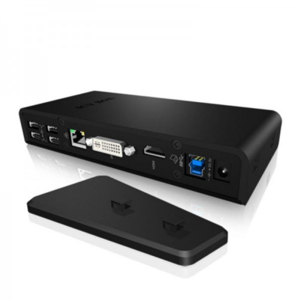 IcyBox IB-DK2241AC Multi-Docking USB 3.0 priklopna postaja