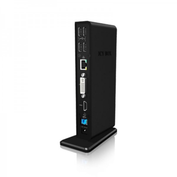 IcyBox IB-DK2241AC Multi-Docking USB 3.0 priklopna postaja
