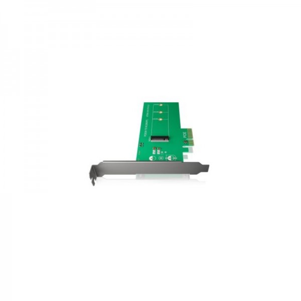 IcyBox IB-PCI208 ohišje/adapter za M.2 NVMe SSDje na PCIe x4 kartico