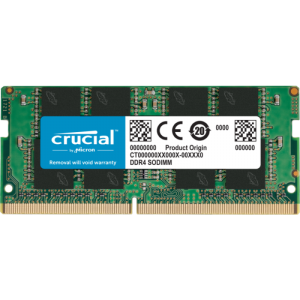 Crucial 8GB DDR4-3200 SODIMM PC4-25600 CL22, 1.2V