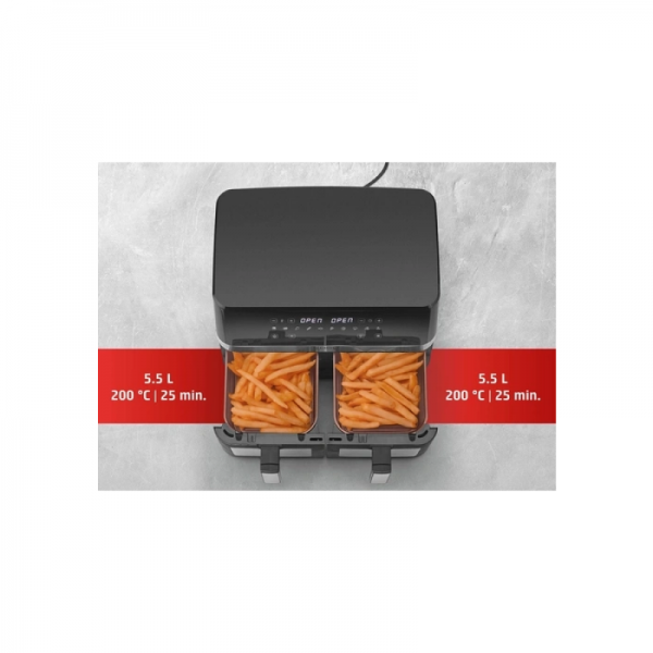 CASO AirFry Duo Chef cvrtnik na vroči zrak v kombinaciji s pečico 2 v 1 2200W CASO AirFry Duo Chef cvrtnik na vroči zrak v kombinaciji s pečico 2 v 1 2200W