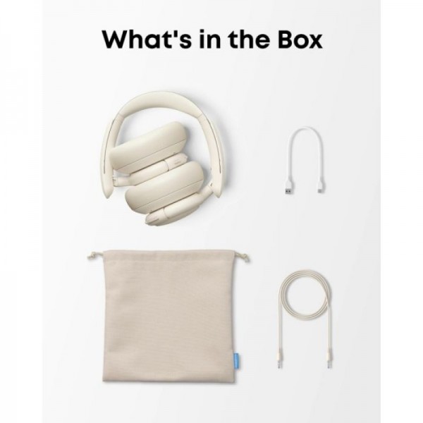 Anker Soundcore Life Q30 naglavne slušalke z NC, bela