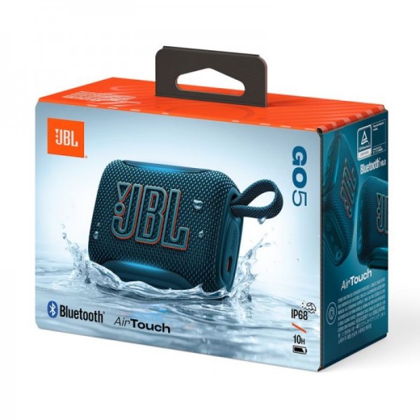 JBL GO 5 Bluetooth prenosni zvočnik, moder JBL GO 5 Bluetooth prenosni zvočnik, moder