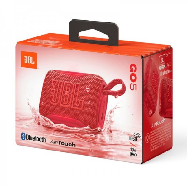 JBL GO 5 Bluetooth prenosni zvočnik, rdeč JBL GO 5 Bluetooth prenosni zvočnik, rdeč