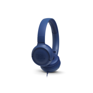JBL Tune 500 naglavne slušalke z mikrofonom, modre