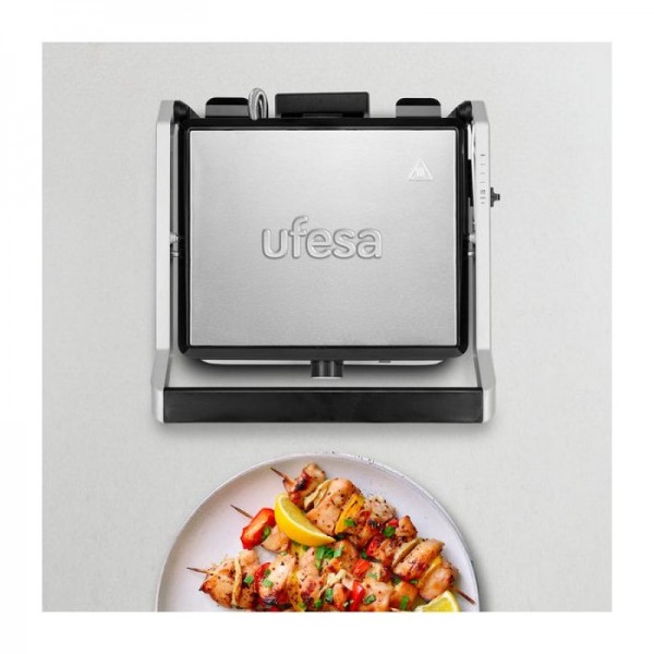 Ufesa Press Grill Jaya 2000 – električni kontaktni žar, 2000 W, z 180°