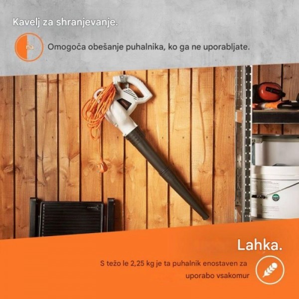 VonHaus Električni pihalnik listja 3000W