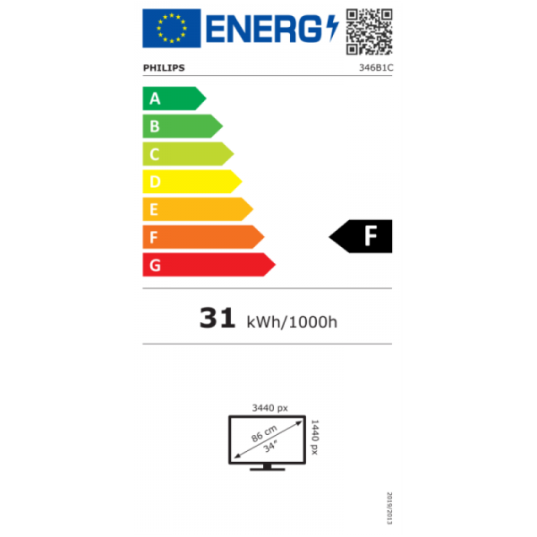 Philips 346B1C 34" VA WQHD 100Hz USB-C PD monitor Philips 346B1C 34" VA WQHD 100Hz USB-C PD monitor