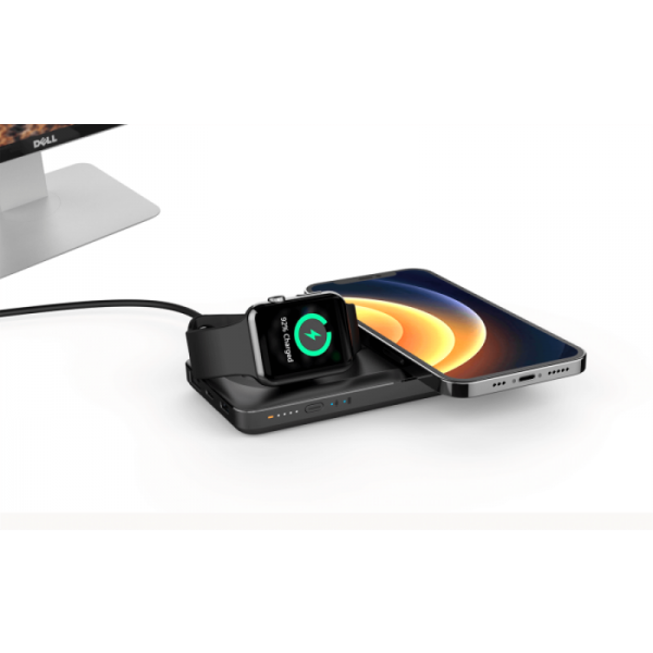 VEGER 3v1 prenosna baterija MagMulti 10000 mAh, črna