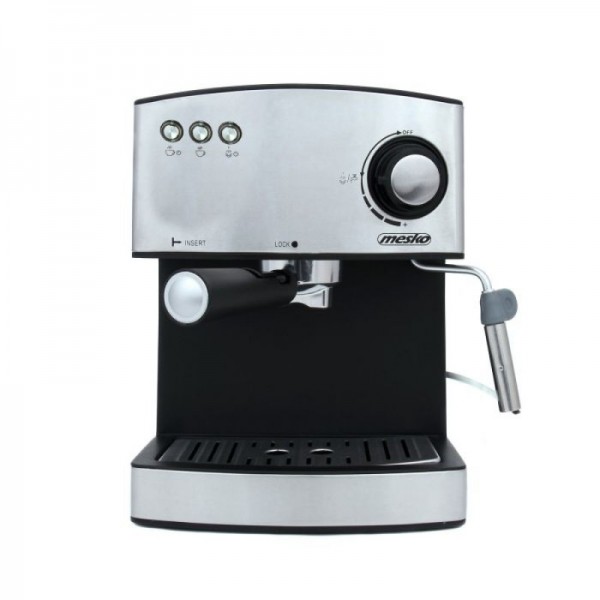 Mesko Espresso aparat - 15 bar 850W  črn