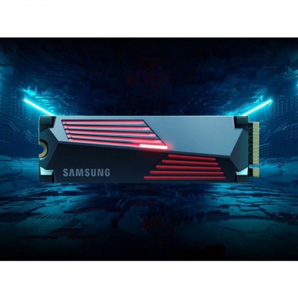 Samsung 990 PRO HeatSink SSD 1TB M.2 80mm PCI-e 4.0 x4 NVMe, V-NAND, Samsung 990 PRO HeatSink SSD 1TB M.2 80mm PCI-e 4.0 x4 NVMe, V-NAND,