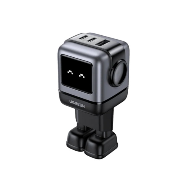 Ugreen Nexode Robot GaN 65W Polnilnik - Siva
