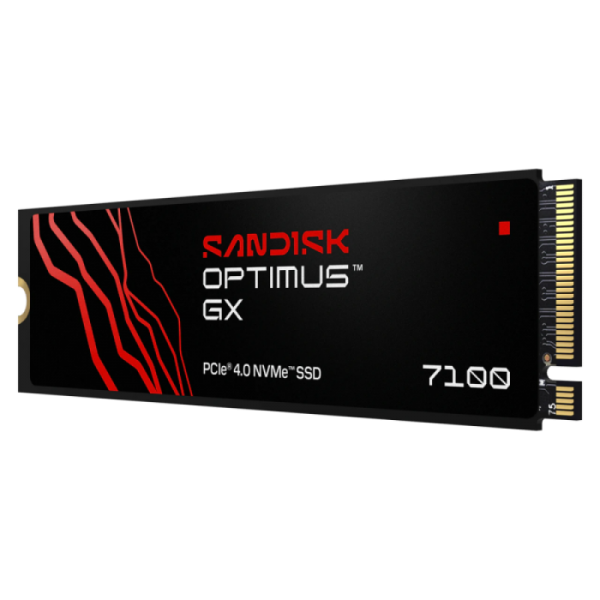 SANDISK 500GB Optimus GX 7100 M.2 2280-S3-M PCIe 4.0 NVMe 2.0 SSD disk