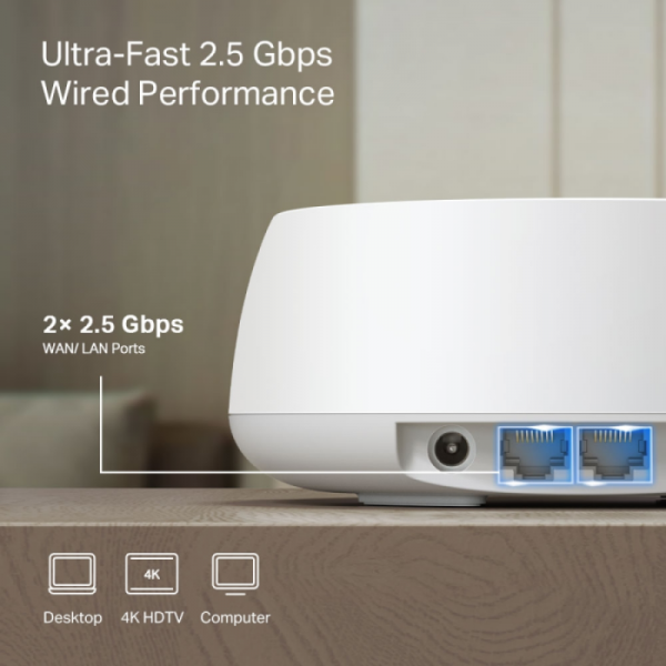TP-Link Deco BE25 Wi-Fi 7 BE3600 Mesh sistem (3 pack) TP-Link Deco BE25 Wi-Fi 7 BE3600 Mesh sistem (3 pack)