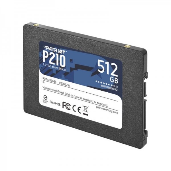 Patriot P210 512GB SSD SATA 3 2.5