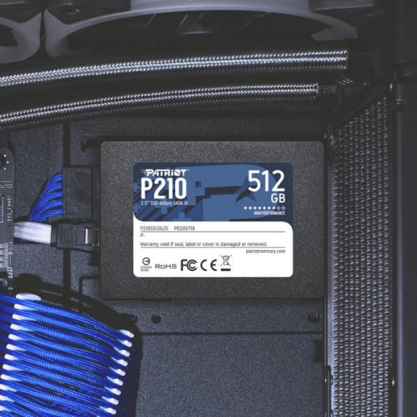 Patriot P210 512GB SSD SATA 3 2.5