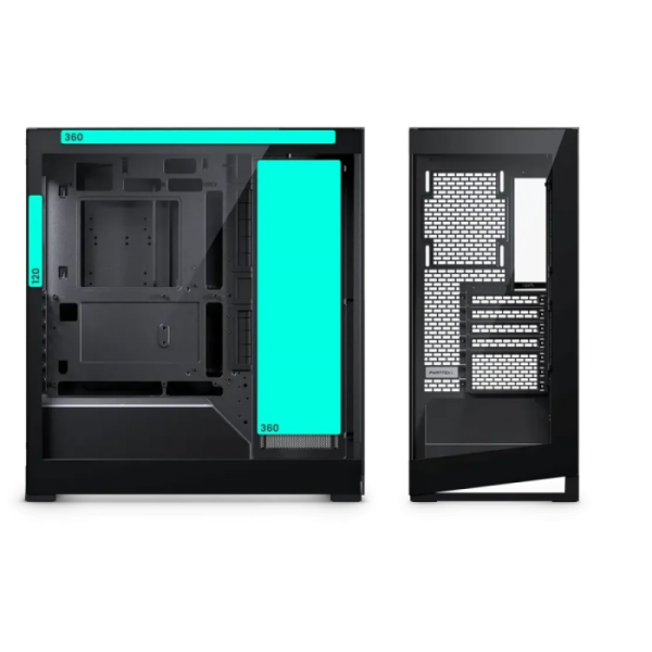 PHANTEKS NV5 MKII TEMPERED GLASS D-RGB E-ATX črno ohišje