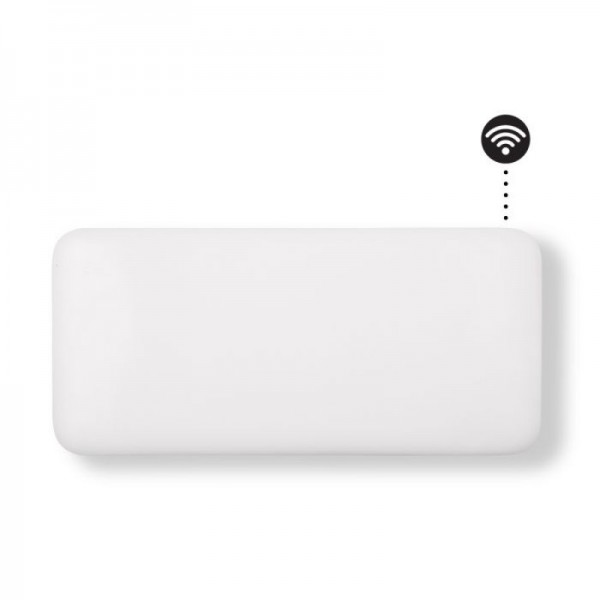 MILL panelni konvekcijski radiator Wi-Fi 1500W bel jeklo PA1500WIFI4A