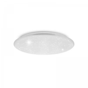 Asalite LED stropna svetilka LAURA 48W 3000K, 4320 lumnov Okrogla/učinek zvezdic/bleščic