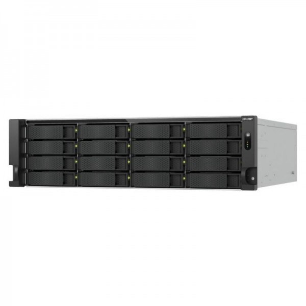 QNAP NAS strežnik za 16 diskov, rack 3U; 32GB ram, 10Gb mreža