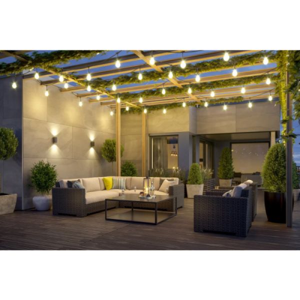 Svetlobna veriga GIRLANDA 10x E27