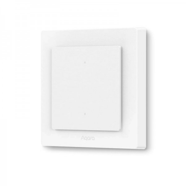 AQARA pametno stikalo za luči H2 (WS-K07D), 2 gumba - 1 kanala