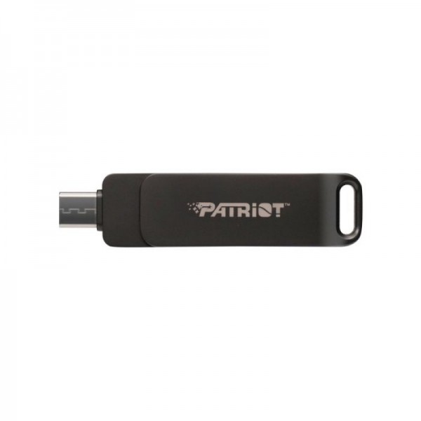Patriot 64GB 100MB/s Rage R550 USB 3.2 + USB-C spominski ključek Patriot 64GB 100MB/s Rage R550 USB 3.2 + USB-C spominski ključek