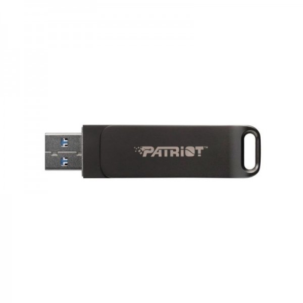 Patriot 64GB 100MB/s Rage R550 USB 3.2 + USB-C spominski ključek Patriot 64GB 100MB/s Rage R550 USB 3.2 + USB-C spominski ključek