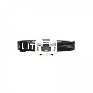 ASALITE naglavna LED svetilka 3W, polnilna, senzor, bela