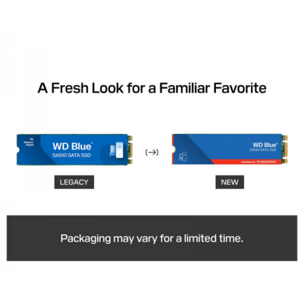 SanDisk 2TB WD Blue SA510 M.2 2280 SATA 6Gb/s SSD disk