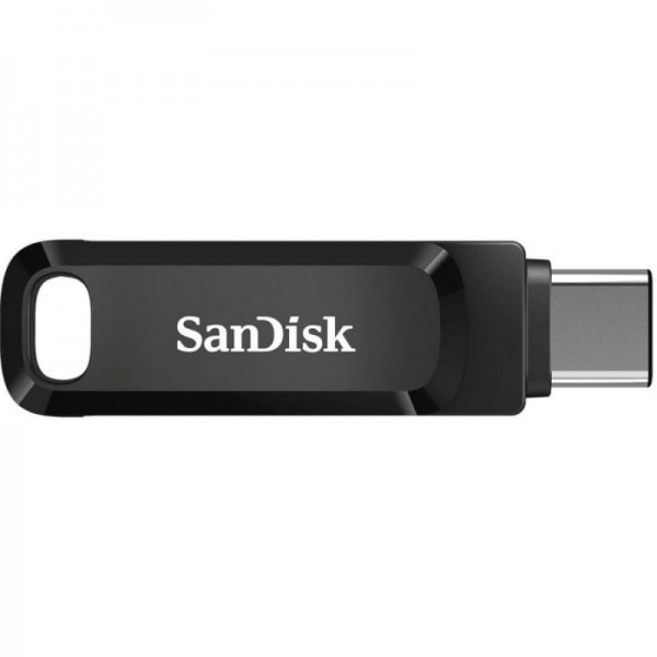 SanDisk 256GB Ultra Dual Drive Go USB-C/A 3.2 USB ključ (črn)