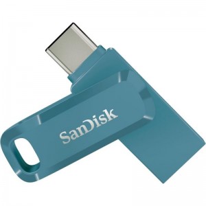 SanDisk 128GB Ultra Dual Drive Go USB-C/A 3.2 USB ključ (moder)
