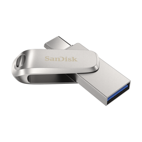 SanDisk 64GB Ultra Dual Drive Luxe USB-C/A 3.2 Gen 1 USB ključ
