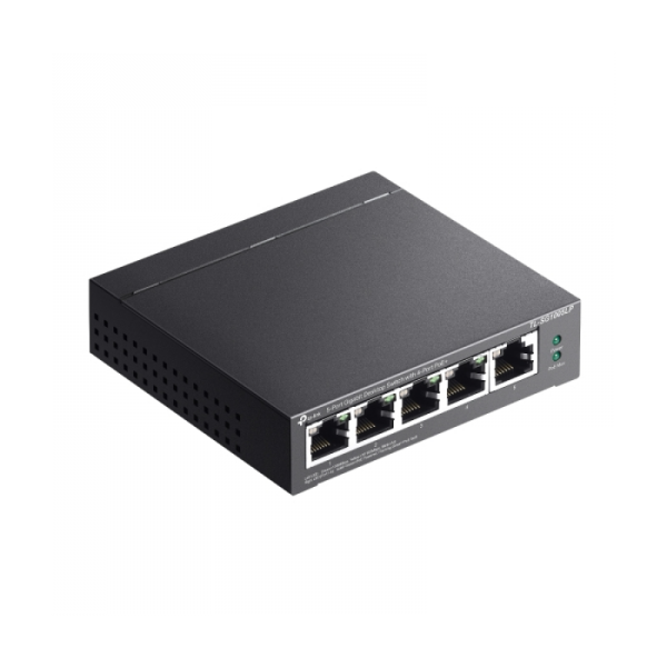 TP-LINK 5-Port Gigabit desktop switch stikalo z 4-Port PoE+ TP-LINK 5-Port Gigabit desktop switch stikalo z 4-Port PoE+