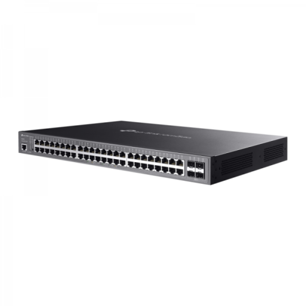 TP-LINK Omada 52-Port Gigabit L2+ Managed Switch stikalo 48-Port PoE+ TP-LINK Omada 52-Port Gigabit L2+ Managed Switch stikalo 48-Port PoE+