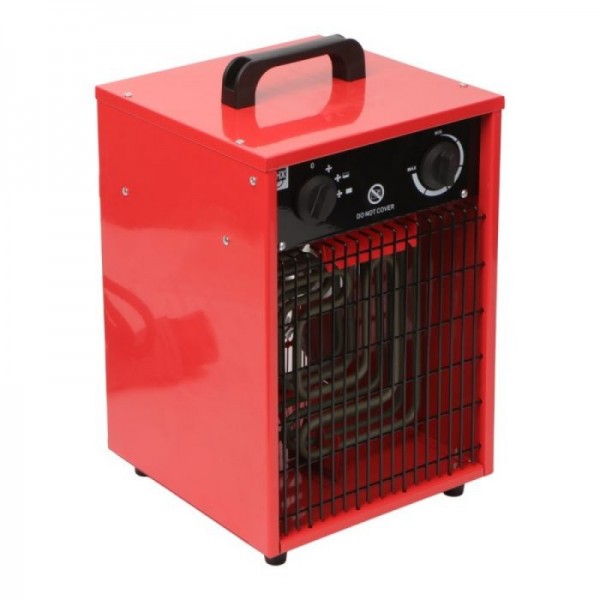 SHX Industrijski grelnik zraka 5000W rdeč