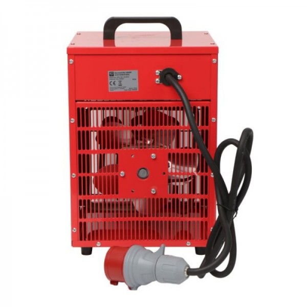 SHX Industrijski grelnik zraka 5000W rdeč