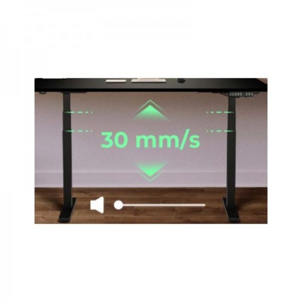 Icybox IB-EW122B-TT ergonomska električna dvižna miza