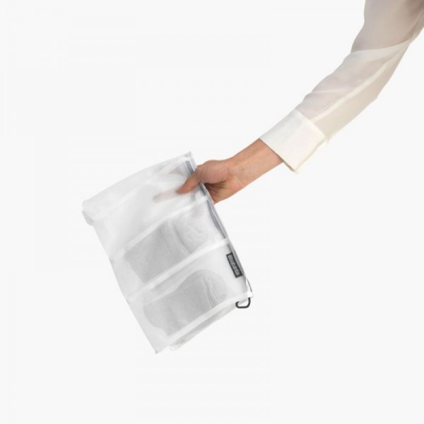 Brabantia vrečka z pranje nogavic bela