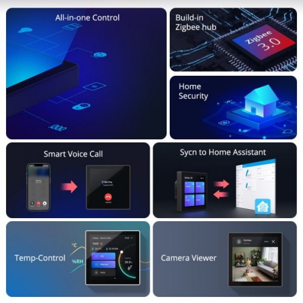 SONOFF centralna nadzorna enota NSPanel86 PRO, bela