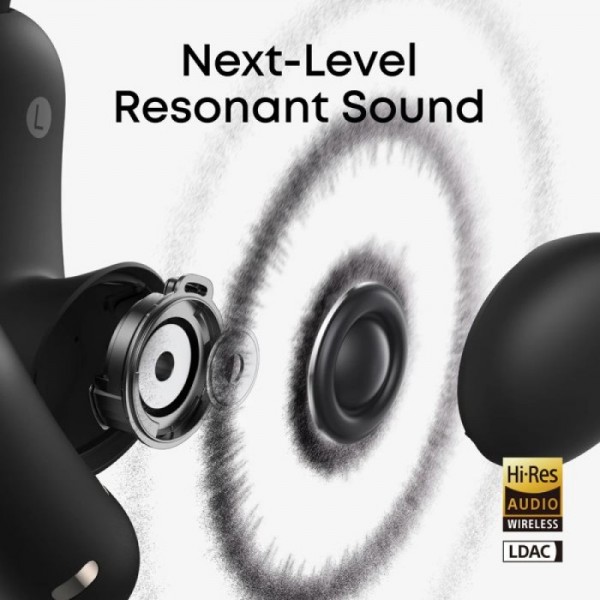 Anker Soundcore AeroFit 2 Pro brezžične slušalke, črne Anker Soundcore AeroFit 2 Pro brezžične slušalke, črne